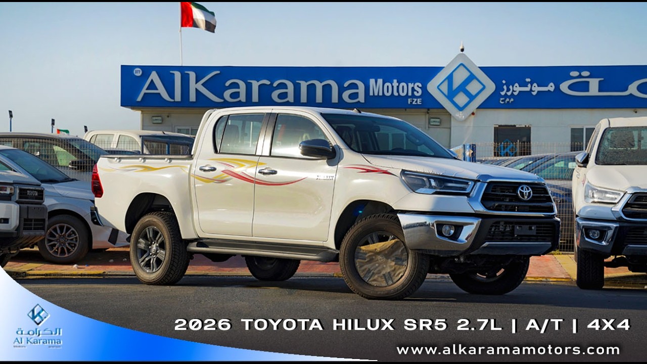 2026 Toyota Hilux SR5 2.7L petrol 4x4 automatic