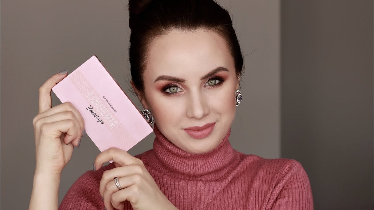 etude house play color eye palette lingerie backstage