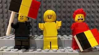 Euro 2020 Belgium v Portugal Last 16 Lego Brick Match Prediction Football Game Predictor Stop Motion screenshot 3
