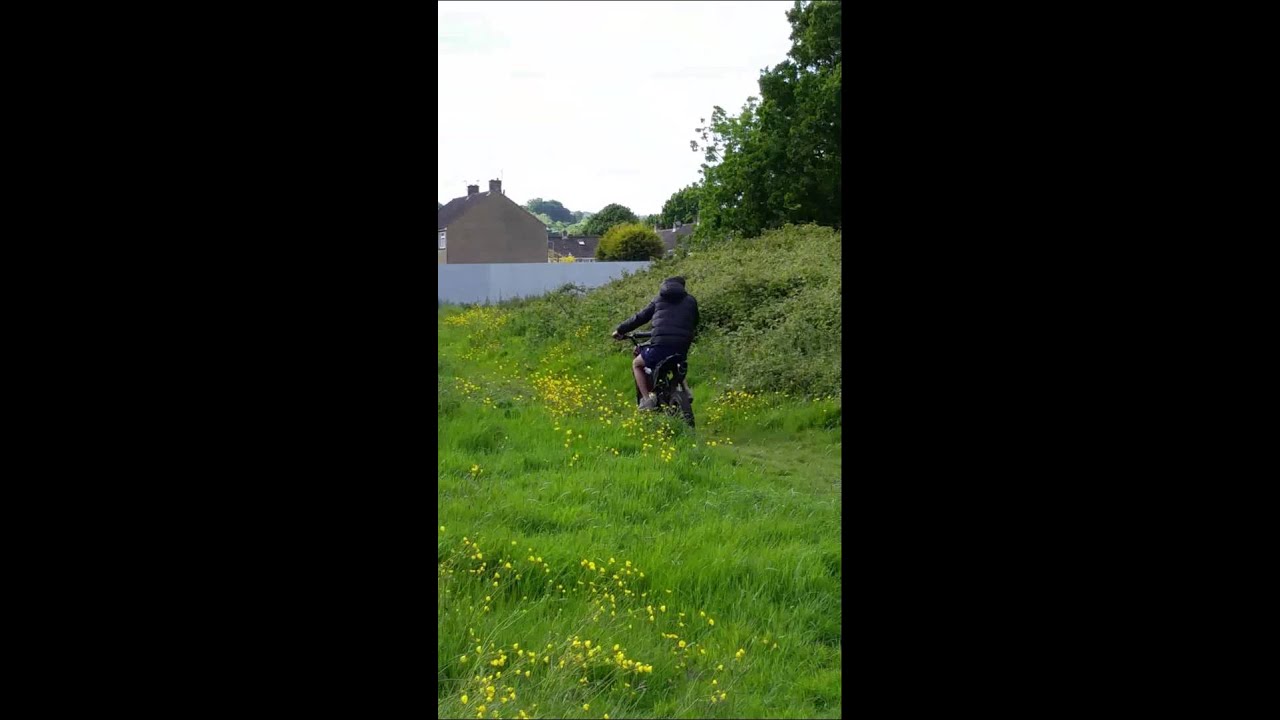 Furat on Welsh pit bike