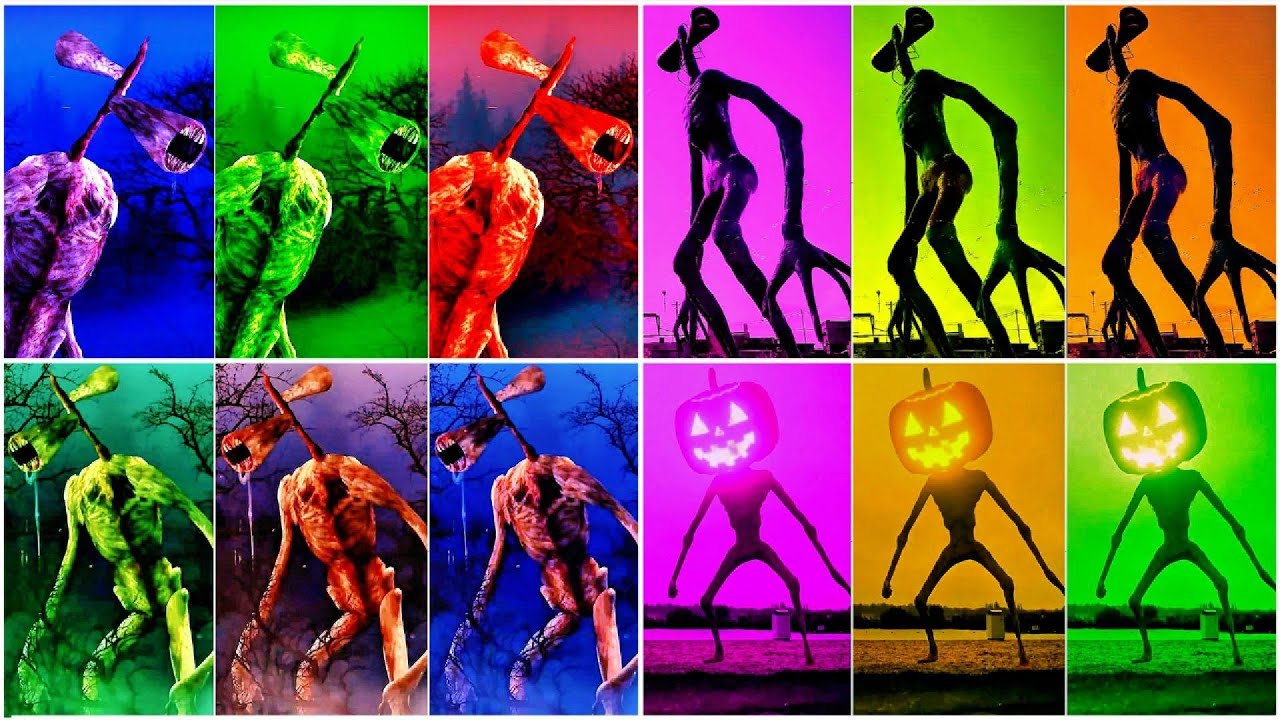 Siren head megamix coffin dance meme song cover siren head mega colour battle coffin dance