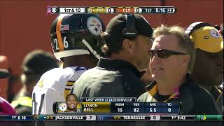 2014 – Week 6 – Steelers 10 @ Browns 31