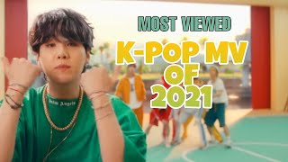 MOST VIEWED K-POP MV OF 2021