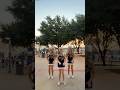 Cheering at football game friends  dance