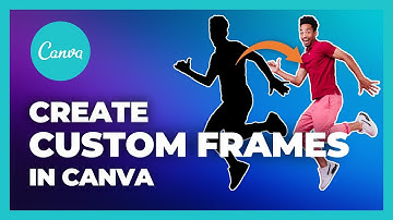CREATE CUSTOM FRAMES in CANVA - Easy Tutorial!