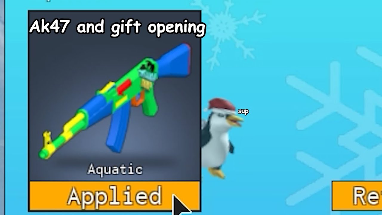 Getting The AK47 and gift opening... (R2DA)