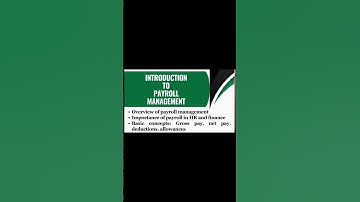 Payroll Workshop | Day 1 - Part 1 #payroll #payrollprocessing #hr #shorts #readytogetupdate