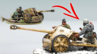 How to Kitbash &amp; Paint Winter Fallschirmjäger Crew for the Plastic Pak 40
