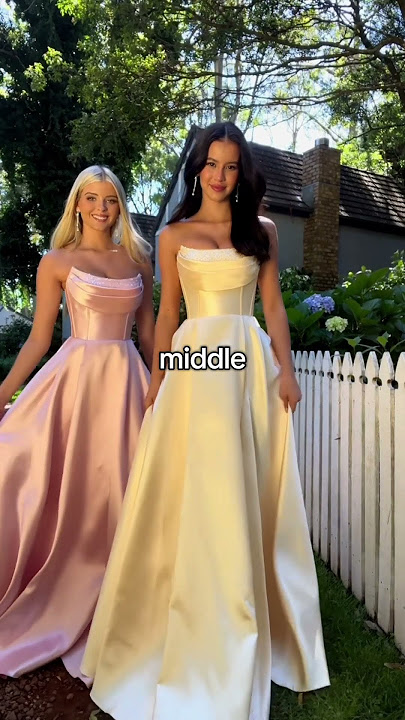 Cheap vs Expensive prom dresses— using treffa to find cute prom dresses #prom #dress