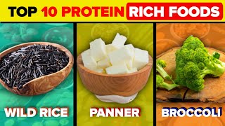 Top 10 Protein Rich Foods for Daily Life !  प्रोटीन युक्त शाकाहारी भोज