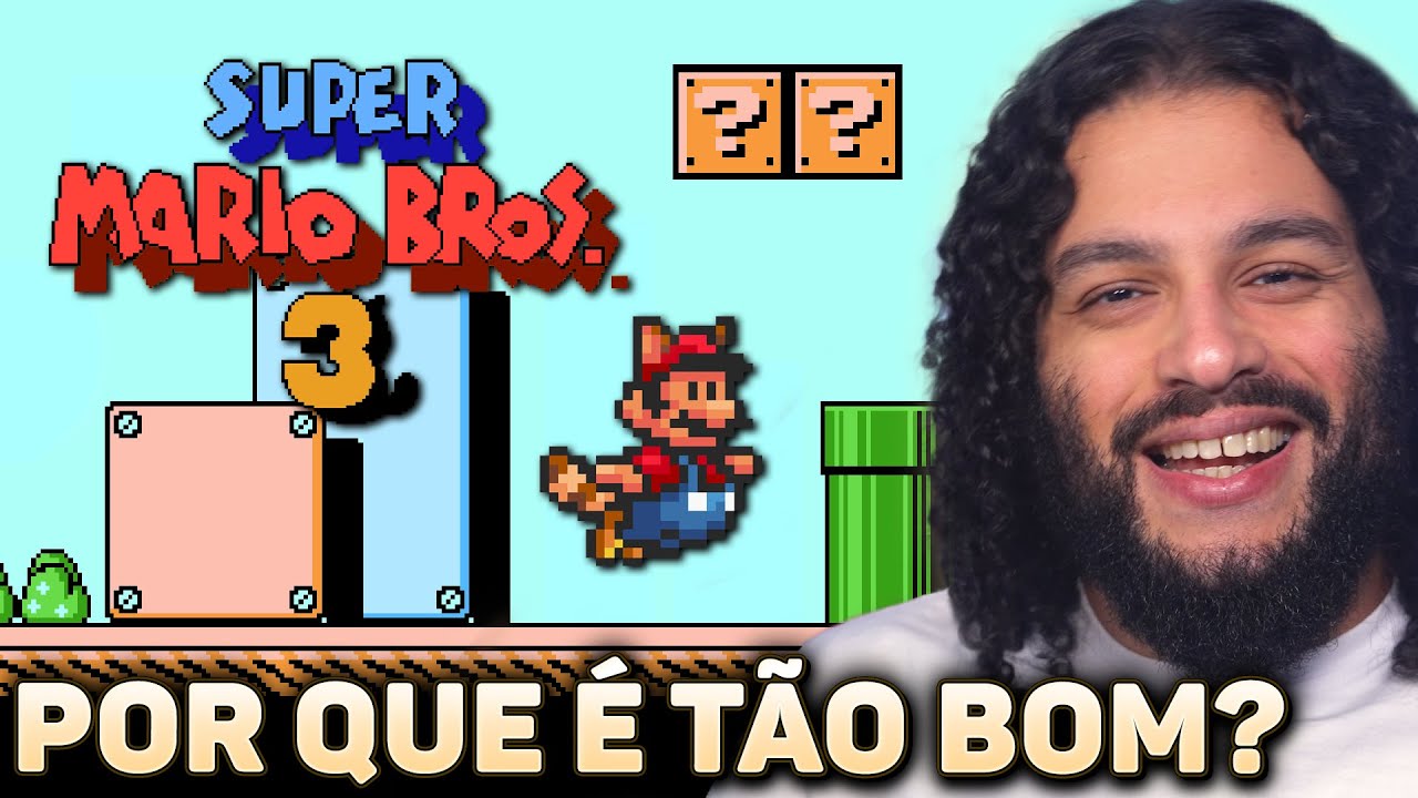 Por que Super Mario Bros. 3 é um dos melhores jogos de todos os tempos?