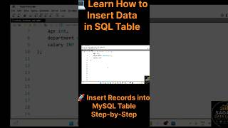 How to Insert Data into Table in MySQL | SQL INSERT INTO Tutorial