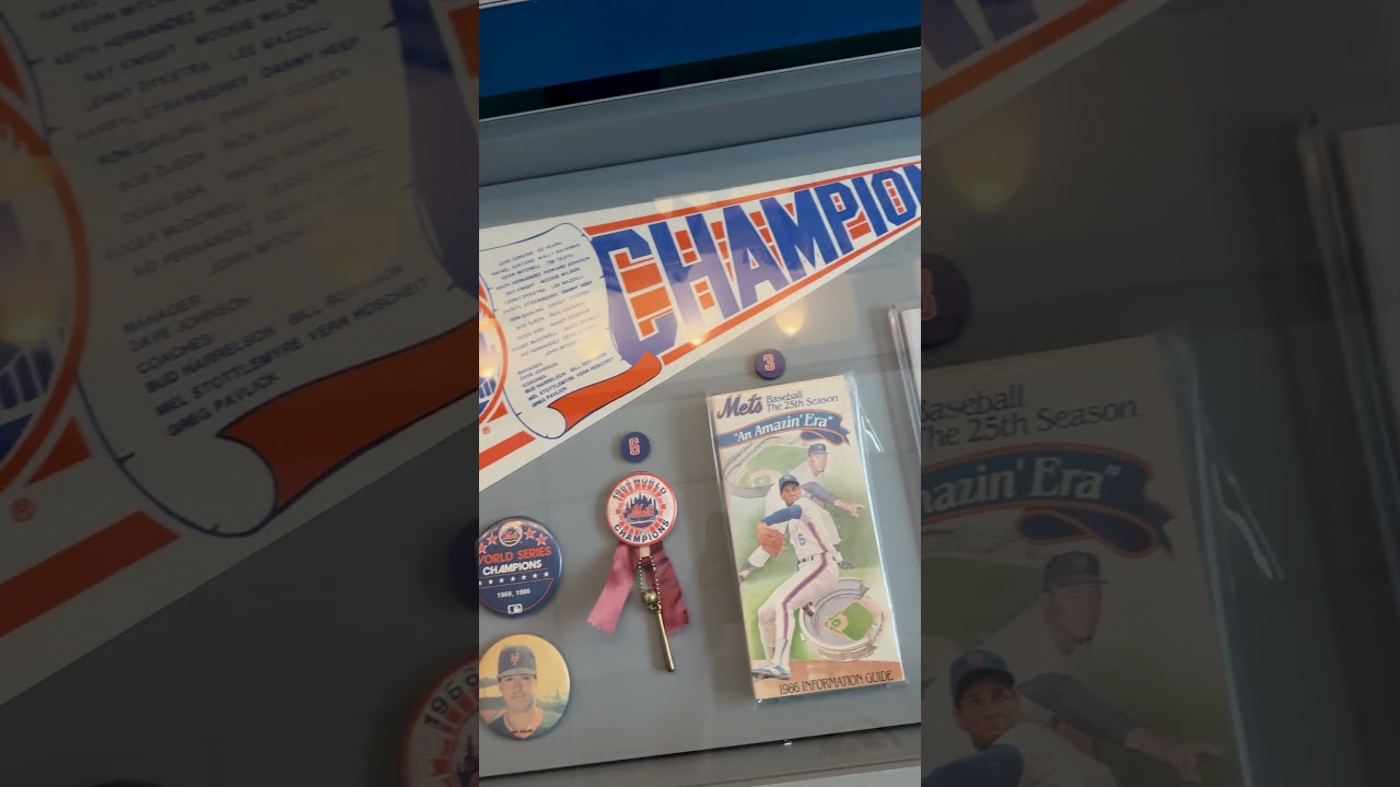 A look inside the Mets Musuem at Citi Field! ⚾