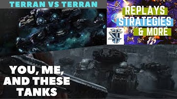 Terran Vs Terran - Bunker Rush - Follow Up TANKS - STARCRAFT 2 - GOLD LEAGUE
