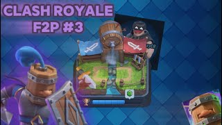 Royal Recruits in ARENA 3 was a mistake.. | Clash Royale F2P #3