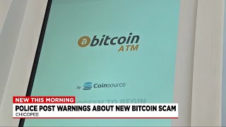 Chicopee Police post warnings about new Bitcoin scam