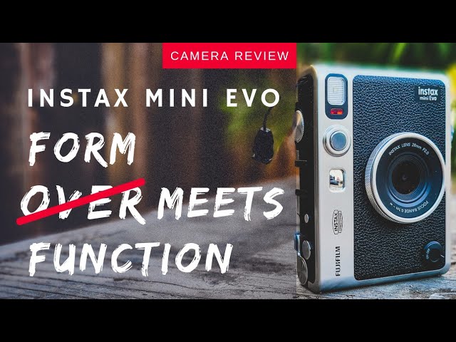 Instax Mini Evo Review: Instant Film Fun Meets Bad Digital Camera