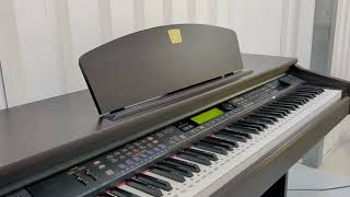 YAMAHA クラビノーバ　CVP-201 Yamaha Clavinova CVP-201 in dark rosewood stock number 22423 - YouTube