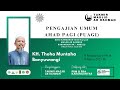 Pengajian Umum Ahad Pagi (PUAGI) Edisi Ramadhan Ahad ke-2 Bersama KH. THOHA MUNTAHA MANAN