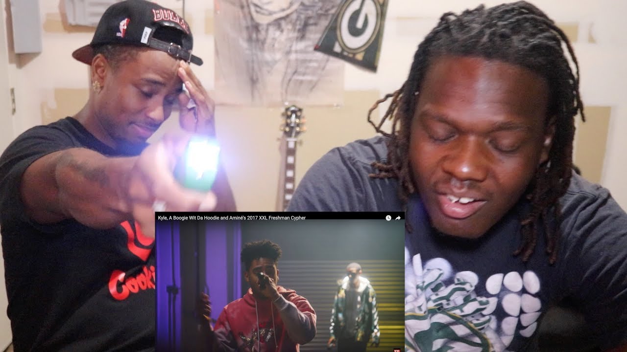 Kyle, A Boogie Wit Da Hoodie and Aminé's 2017 XXL Freshman Cypher - REACTION