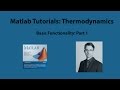 Matlab Tutorial 1   Basic Functionality Part 1