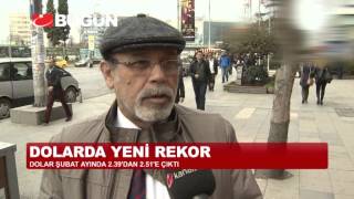 DOLAR 2.52'Yİ AŞARAK TARİHİ REKOR KIRDI!