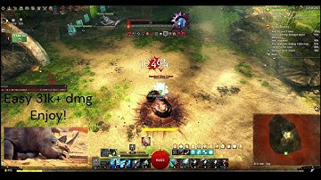 Guild Wars 2 - Revenant - Power Vindicator Easy 31k+ dmg - Low Intensity - Easy raid (pve) build