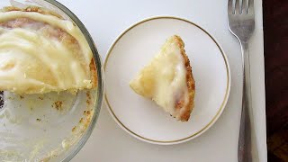 Microwave CINNAMON ROLLS CAKE in a Bowl