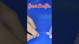 bracelet making #diybracelets#easycraft #shortsfeed #viralvideo #trendingshorts #feesicrafts