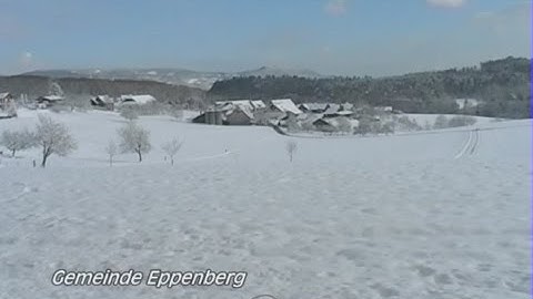 Eppenberg im Winter, Film von A. Seiler, SEIMAG Wöschnau