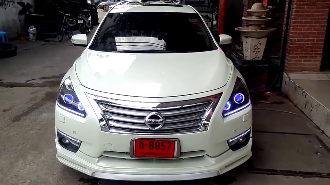 Купить фары ниссан теана. Nissan Teana l33. Nissan Teana j33 обвес. Обвес Ниссан Теана 33. Теана л33 обвес.