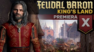 Feudal Baron: King's Land - Średniowieczny city builder (Premiera)