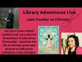 Library adventures live with clare helen and laura barrett