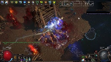 [Path of Exile][3.8]Elemental Hit Mine Deadeye vs Shaper