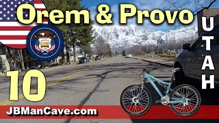 OREM to PROVO and back in UTAH USA Bike Road Tour 10 Cycling  JBManCave.com by JB's Man Cave 99 views 1 month ago 1 hour