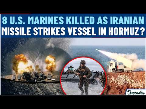 8 U.S. Marines HIT By Iranian Missile In Hormuz As Iran CAPTURES Another U.S. Drone