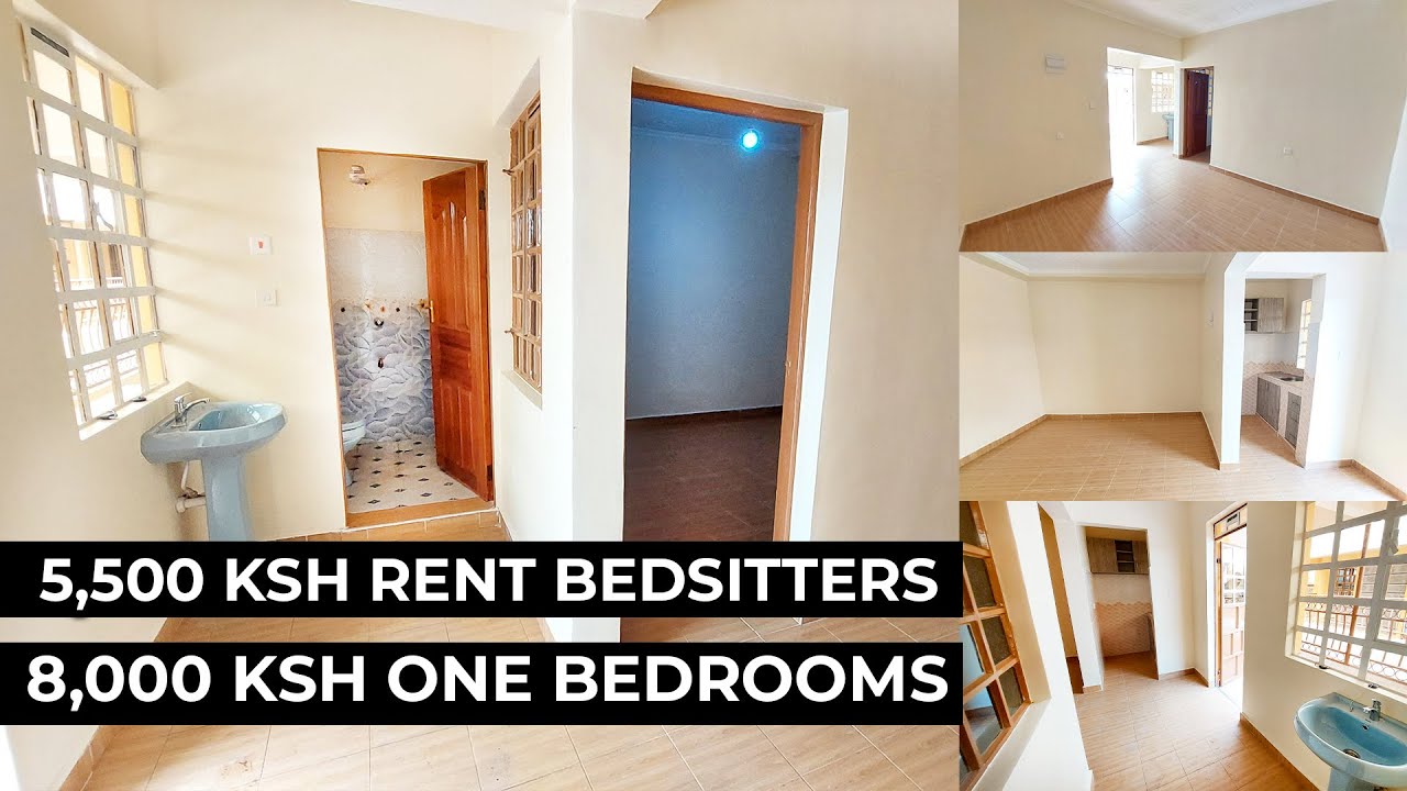 Very Affordable Bedsitter 5,500 ksh RENT  & ONE BEDROOM 8,000 KSH RENT APARTMENT TOUR | HOUSE HUNT