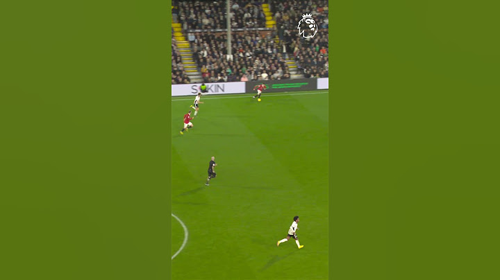 Garnacho with the speed & finish!