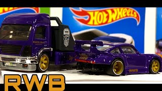 ミニカー HOTWEELS TEAM TRANSPORT RWB PORSCHE 930 Hot Wheels Team Transport RWB Porsche Unboxing! - YouTube