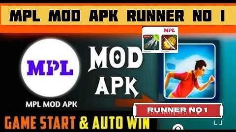 🛑MPL RUNNER NO 1 AUTO WIN HACK MOD APK ! MPL PRO HACK MOD APK ! MPL RUNNER NO 1 HACK MOD ! MPL PRO