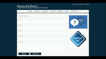 Online Job Portal | Java JSP Servlet Project Tutorial | Java JSP CRUD Project