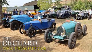 The Orchard at Vintage Prescott 2026 - the best car park in the world? VSCC