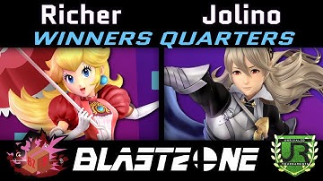Richer (Peach) vs Jolino (Corrin) Blast Zone 140 WINNERS QUARTERS