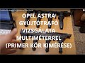 Gyújtótrafó vizsgálat multiméterrel (Opel Astra)