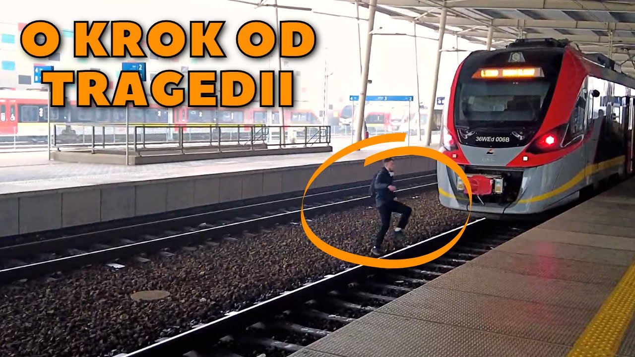 Niebezpieczna sytuacja na dworcu Łódź Widzew