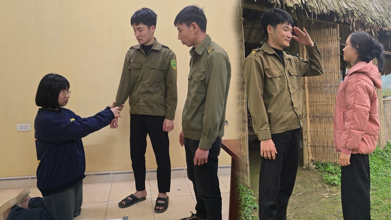 Tham begged Tien to forgive her. Tien recovered and went back to work.