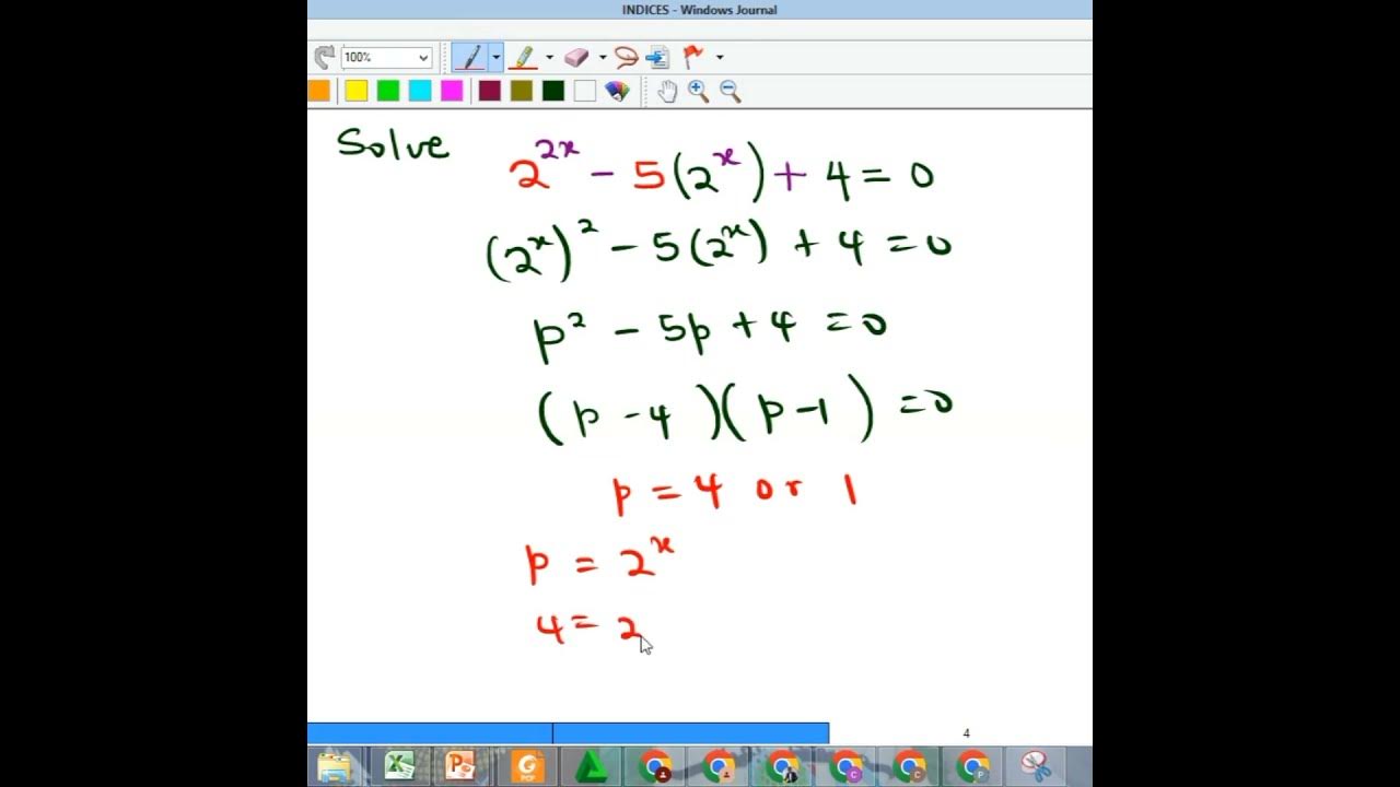 solving-exponential-equations-2-2x-5-2-x-4-0-indices
