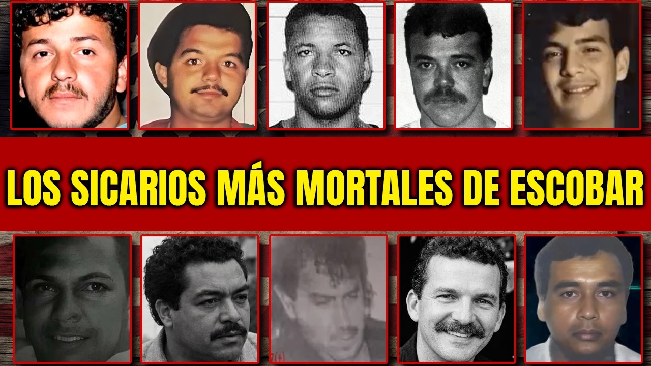 Top 10 Sicarios Más Peligrosos de Pablo Escobar