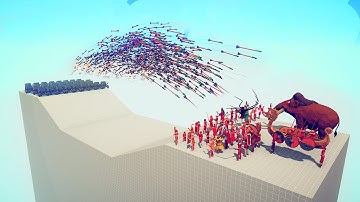 ALL CLASSIC MELEE UNITS vs 100x EVERY RANGED UNITS | TABS - Totally Accurate Battle Simulator