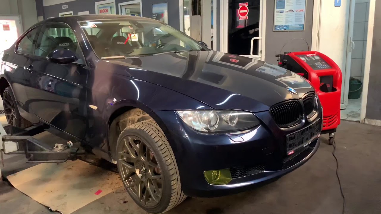 Automatic Gearbox Oil Change on BMW e92 335d 400cp ( Launch CAT501